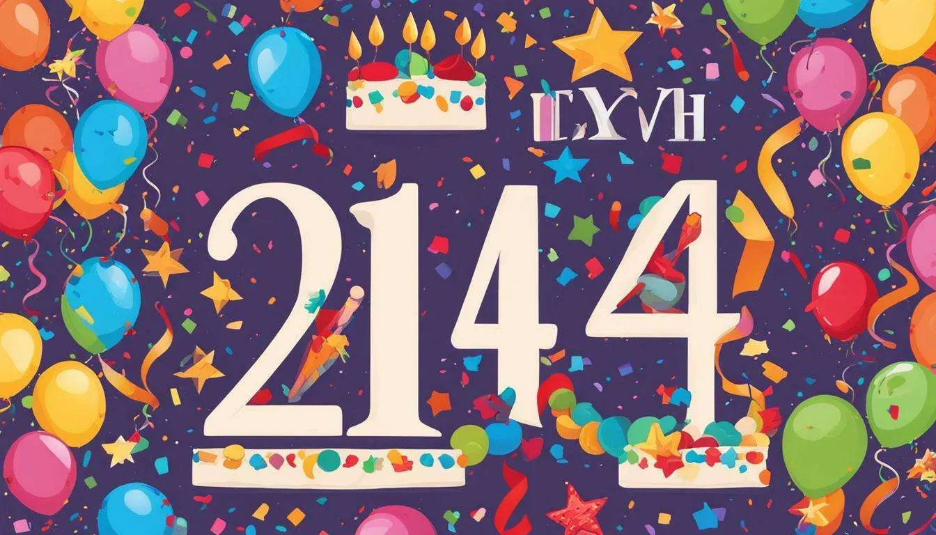 Herzlichen Glückwunsch zum 24 Geburtstag