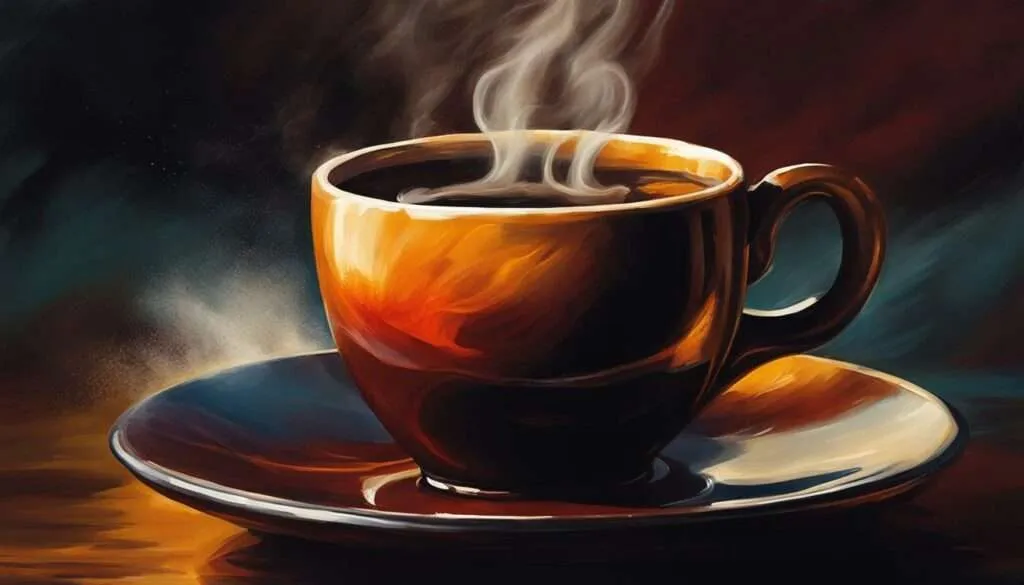 Kaffee und Tasse